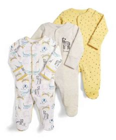 Baby Cotton-Wrapped Foot One-Piece Romper,Long-Sleeved Romper, Foot-Wrapped Climbing Suit (Option: as shown-G-9or12M)