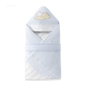 Baby Comforter Supplies Stars And Clouds (Color: Blue)