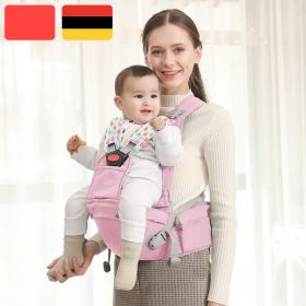 Multifunctional Stool Waist Support, Waist Protection And Baby Holding Artifact (Option: Spring cloud powder)